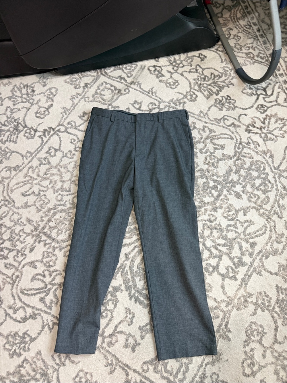 George Men's Dress Pants in Charcoal